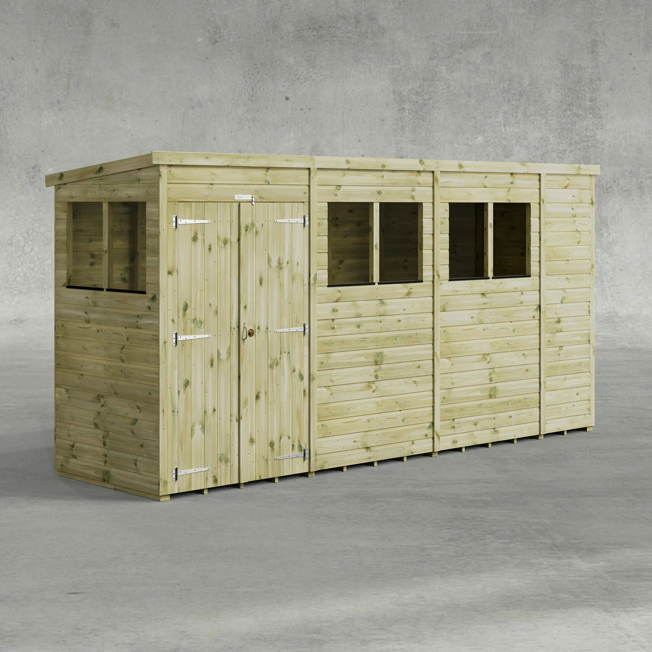 Power Premium Pent Sheds