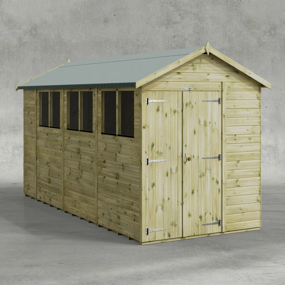 Premium Shiplap Apex Garden Shed