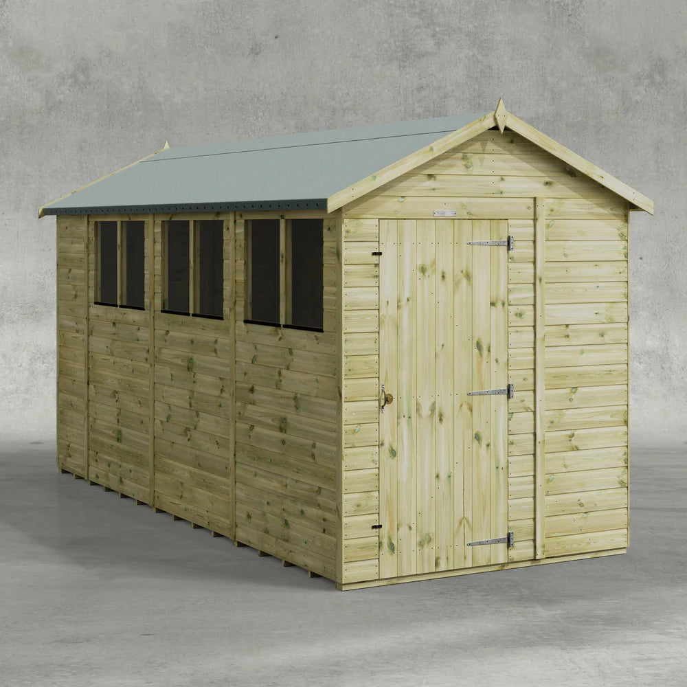 Premium Shiplap Apex Garden Shed