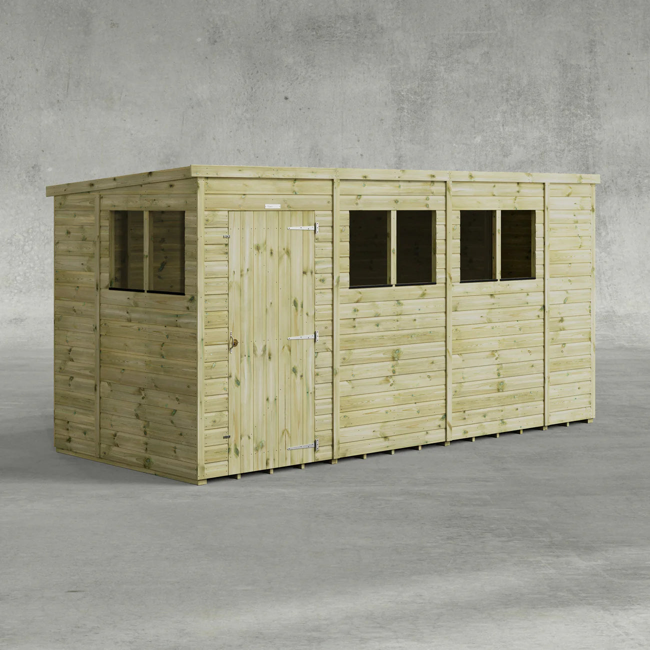 Power Premium Pent Sheds