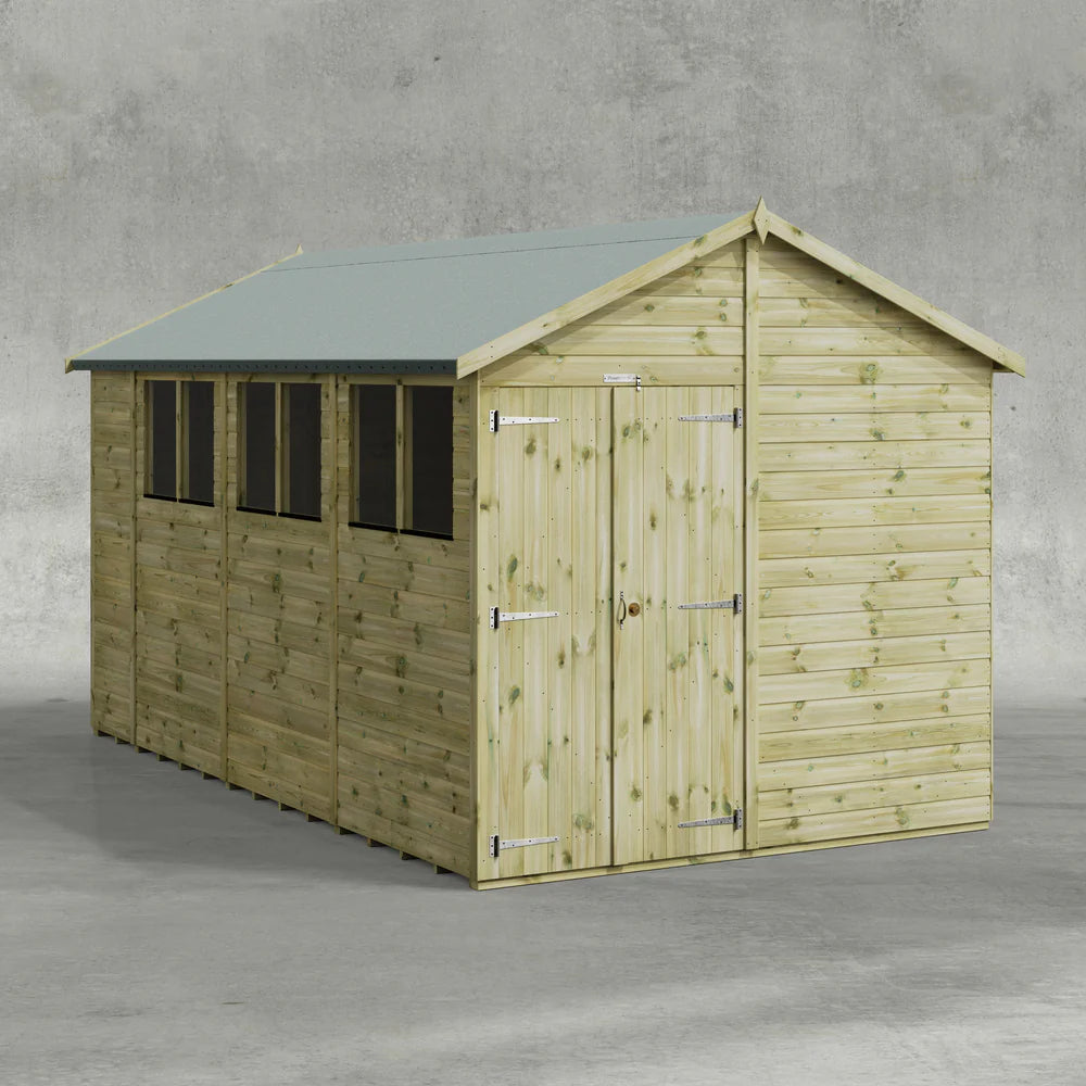 Premium Shiplap Apex Garden Shed