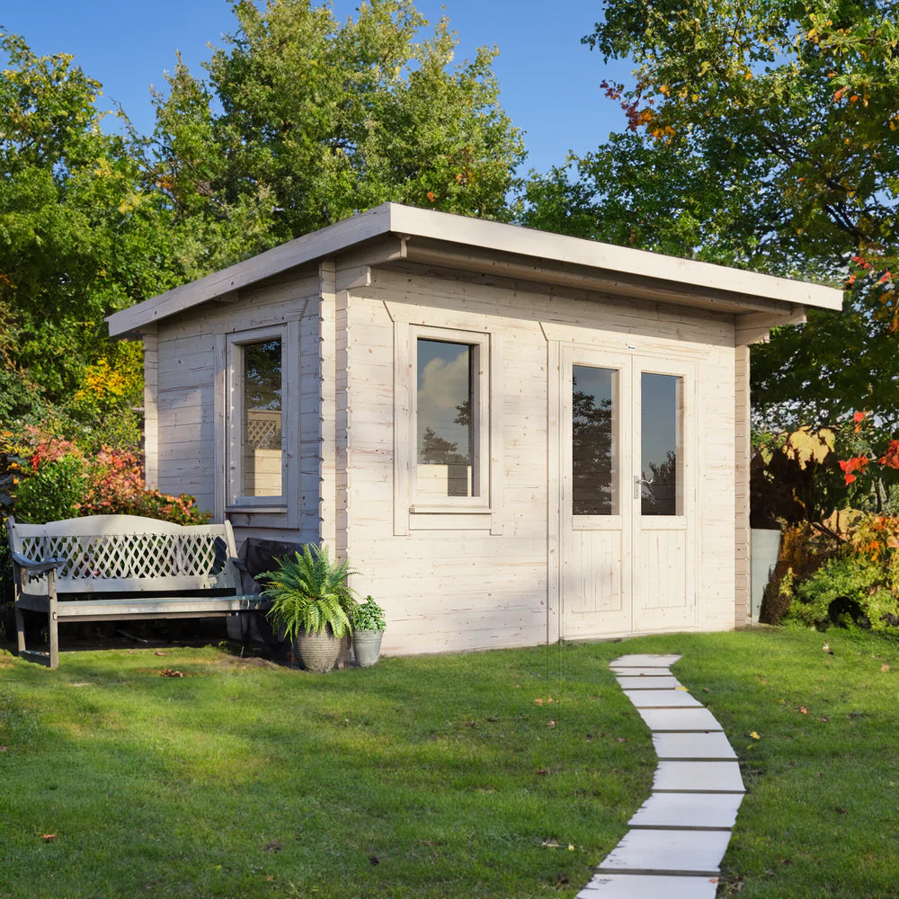 Power Pent Classic Log Cabin - 44mm