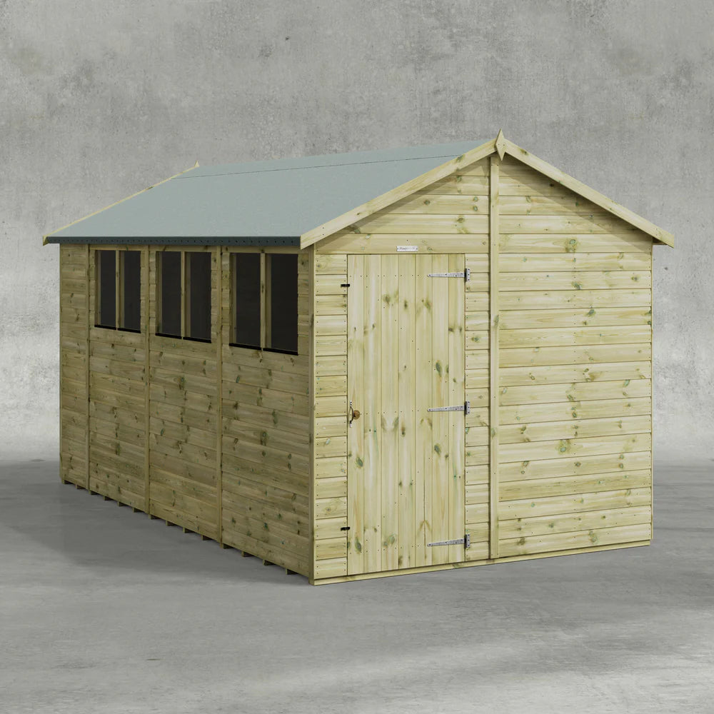 Premium Shiplap Apex Garden Shed