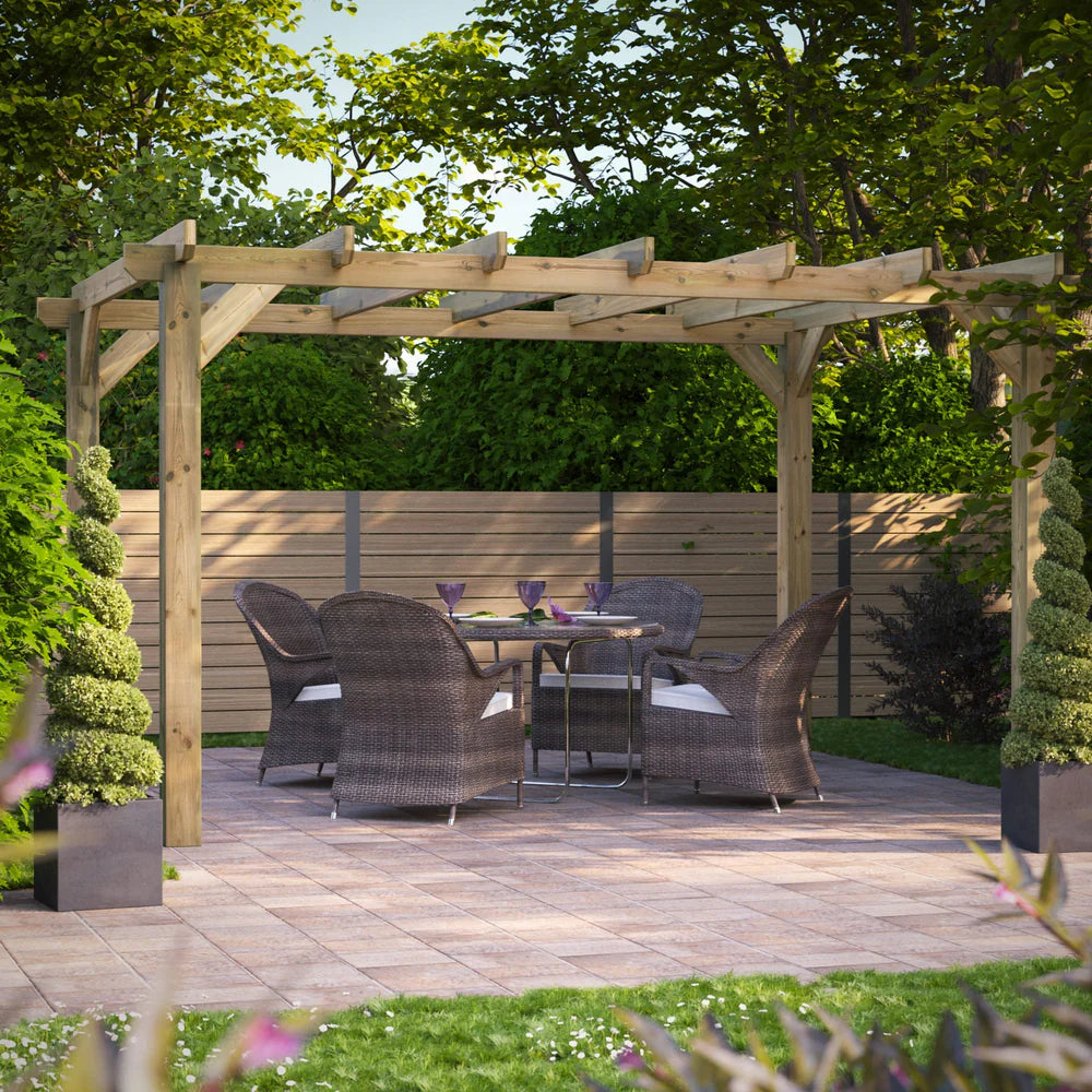 Wooden Garden Pergola