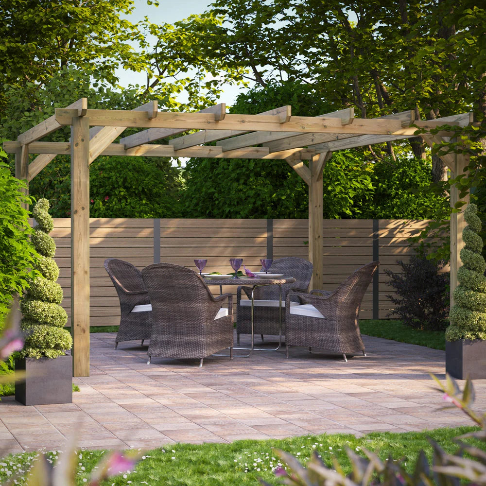 Wooden Garden Pergola