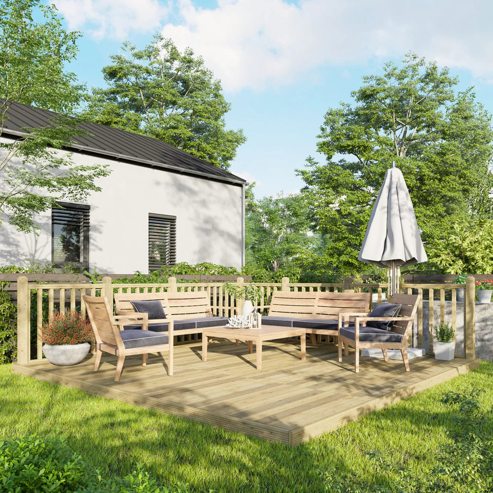 Decking Kit with Two-Sided Handrails