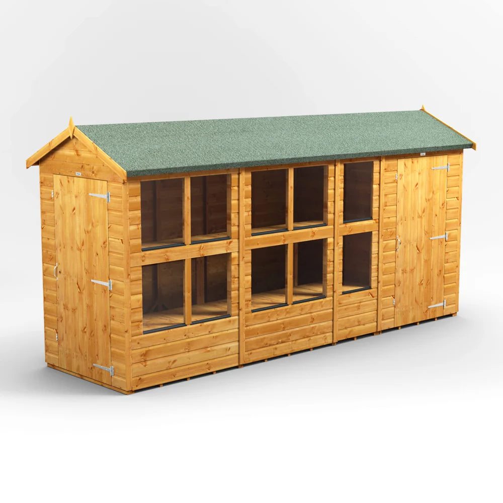 Power Apex Potting Shed Combi (includes Side Store)
