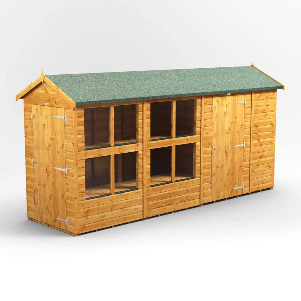 Power Apex Potting Shed Combi (includes Side Store)