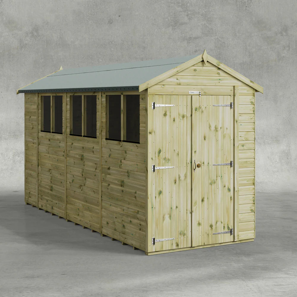 Premium Shiplap Apex Garden Shed
