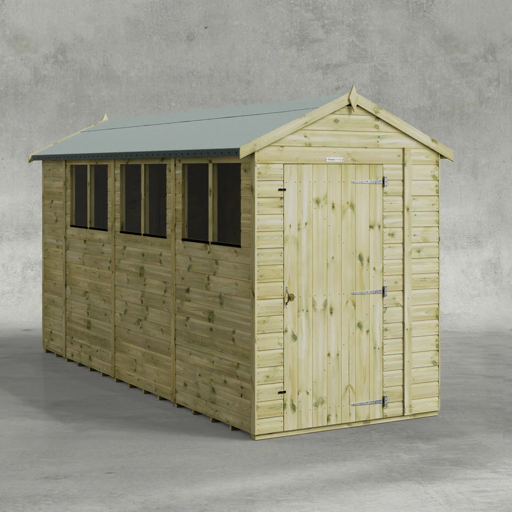 Premium Shiplap Apex Garden Shed