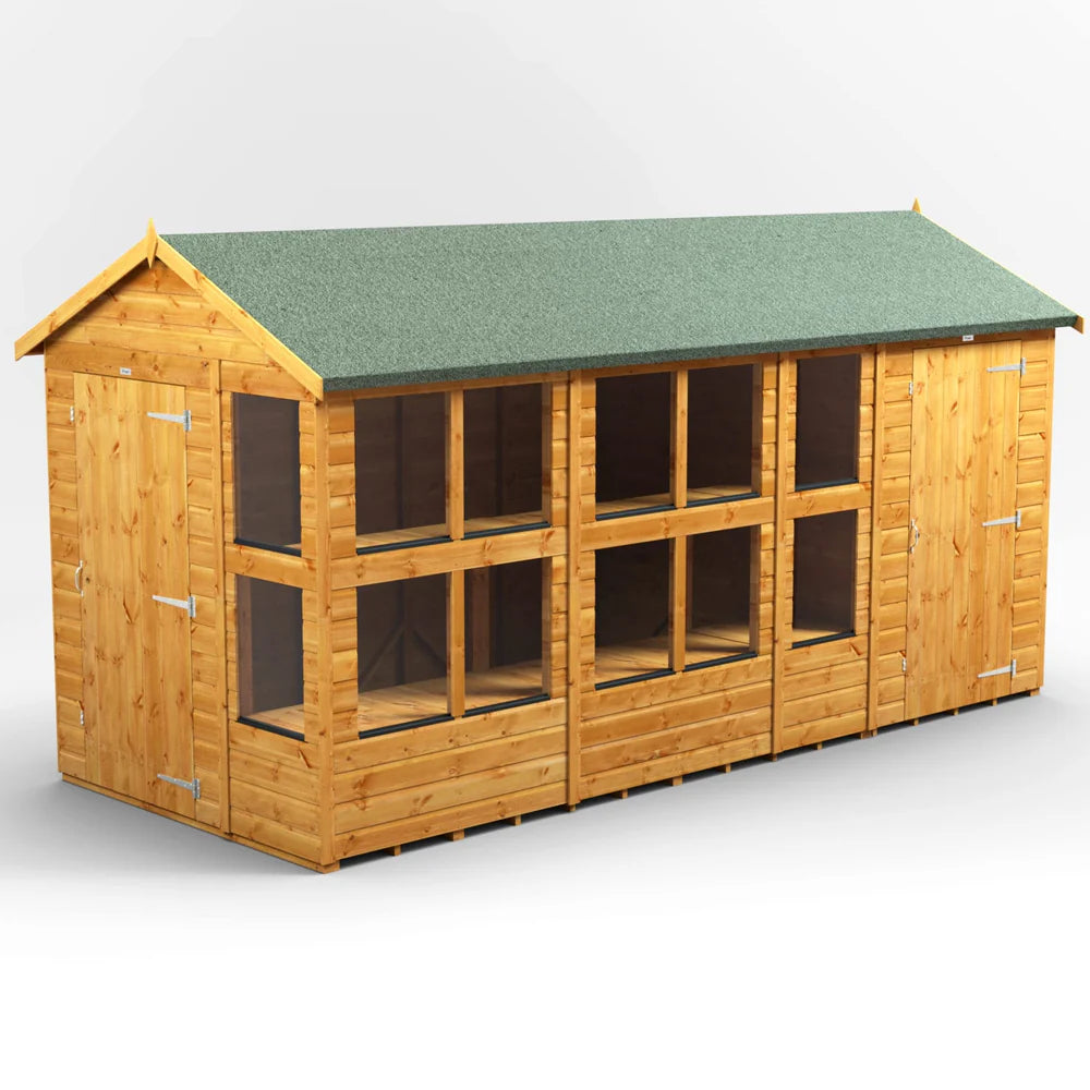 Power Apex Potting Shed Combi (includes Side Store)