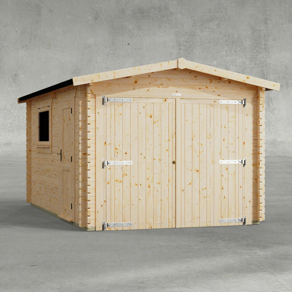 Apex Garage Log Cabin - 44mm