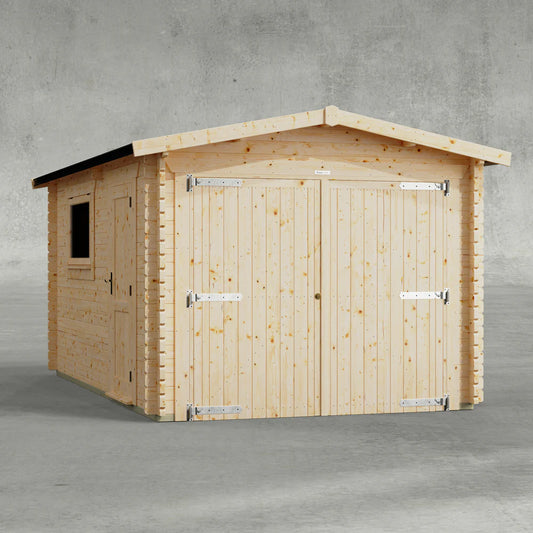 Apex Garage Log Cabin - 44mm