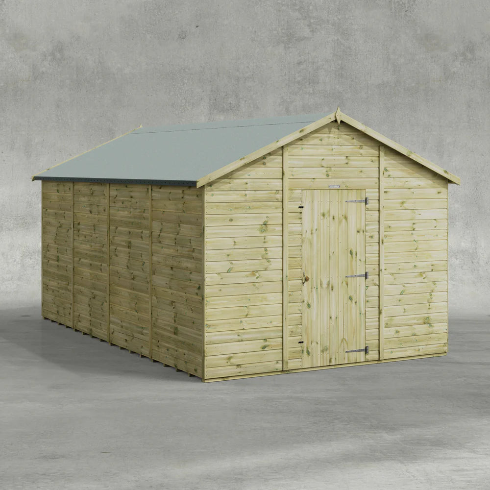 Premium Shiplap Apex Garden Shed