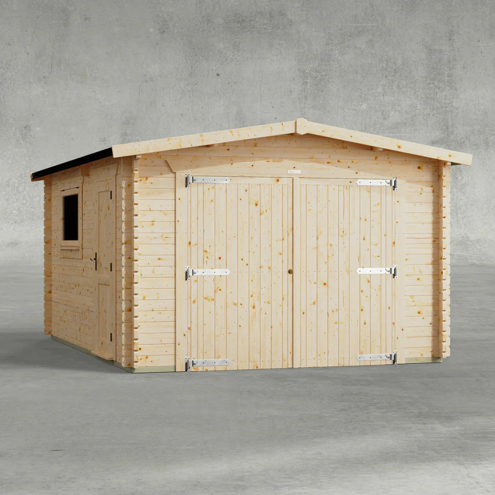 Apex Garage Log Cabin - 44mm