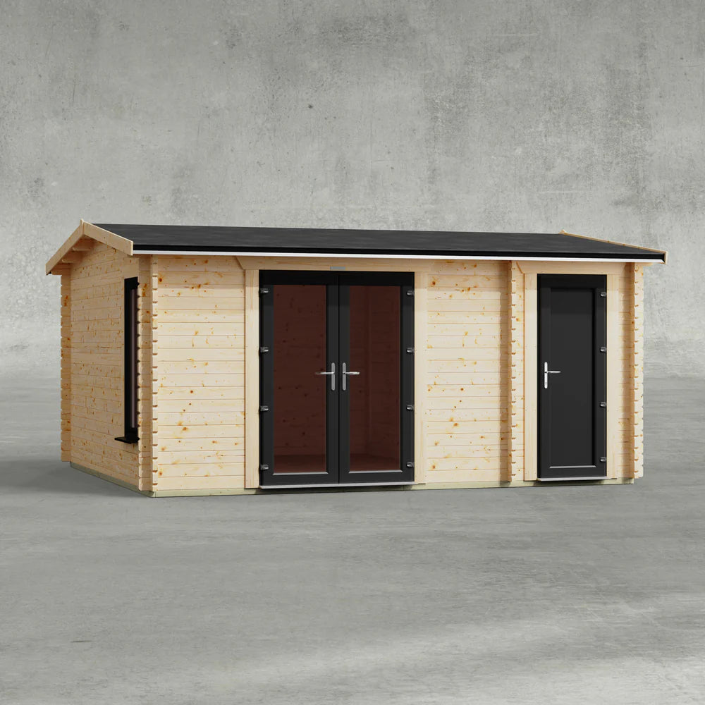 Apex Combi Log Cabin – 44mm