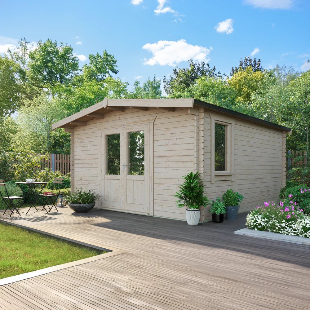 Chalet Classic Log Cabin – 44mm