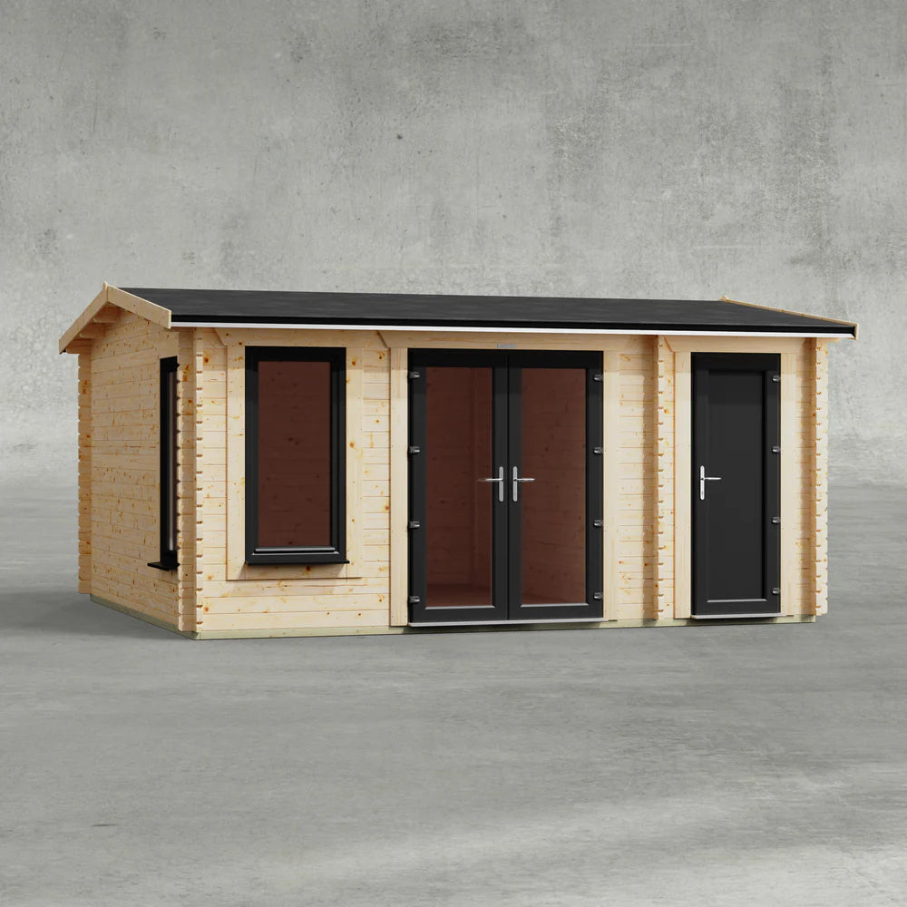 Apex Combi Log Cabin – 44mm