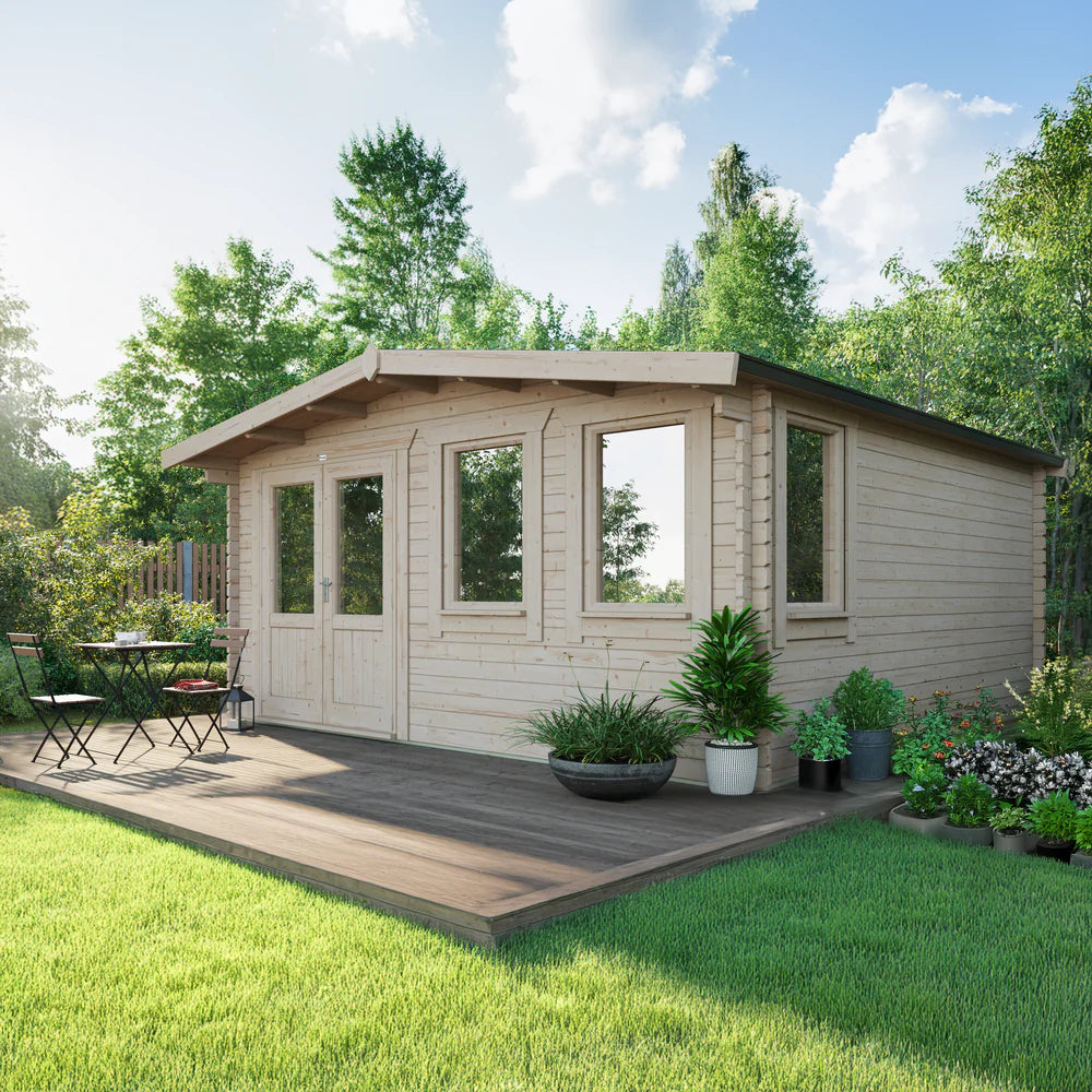Chalet Classic Log Cabin – 44mm