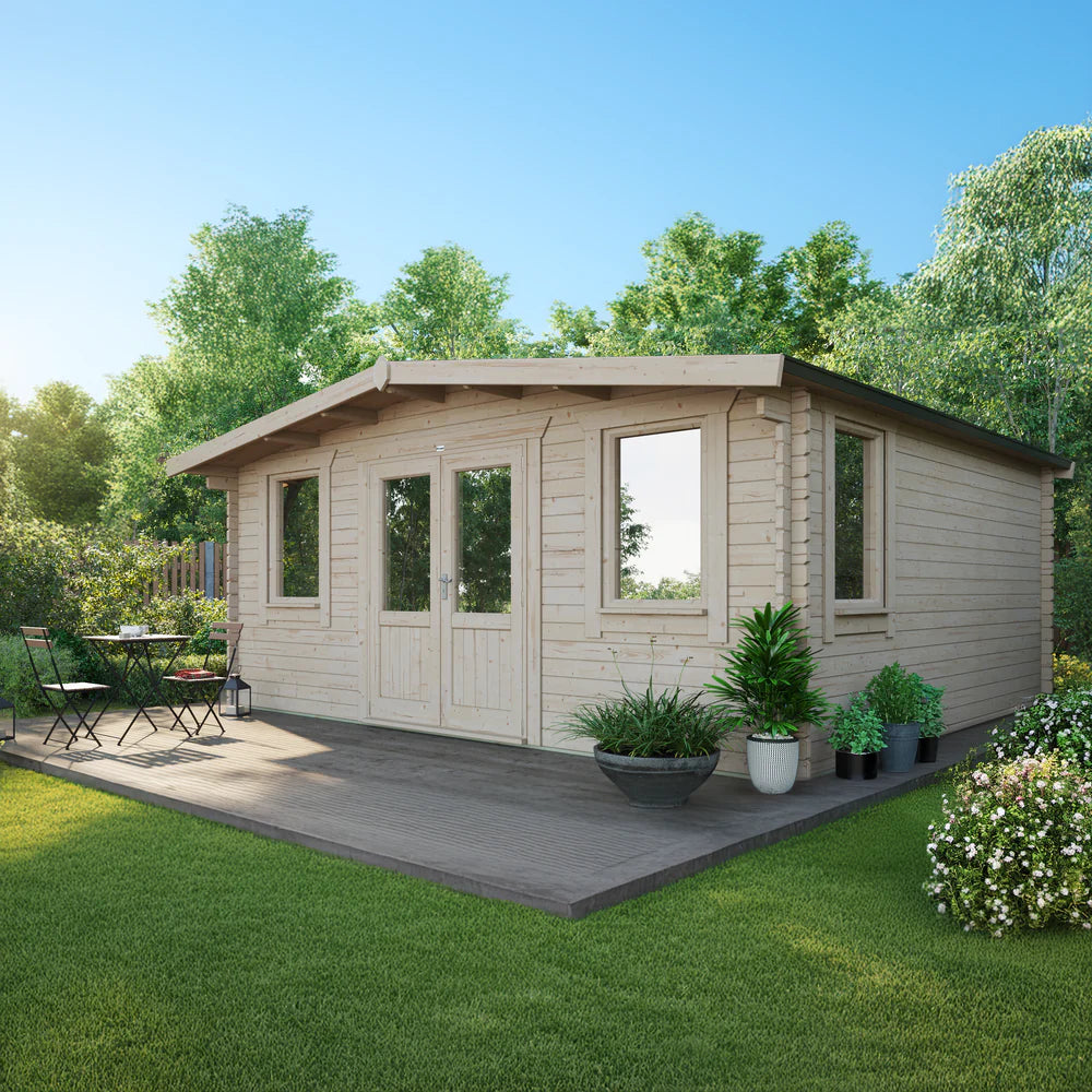 Chalet Classic Log Cabin – 44mm