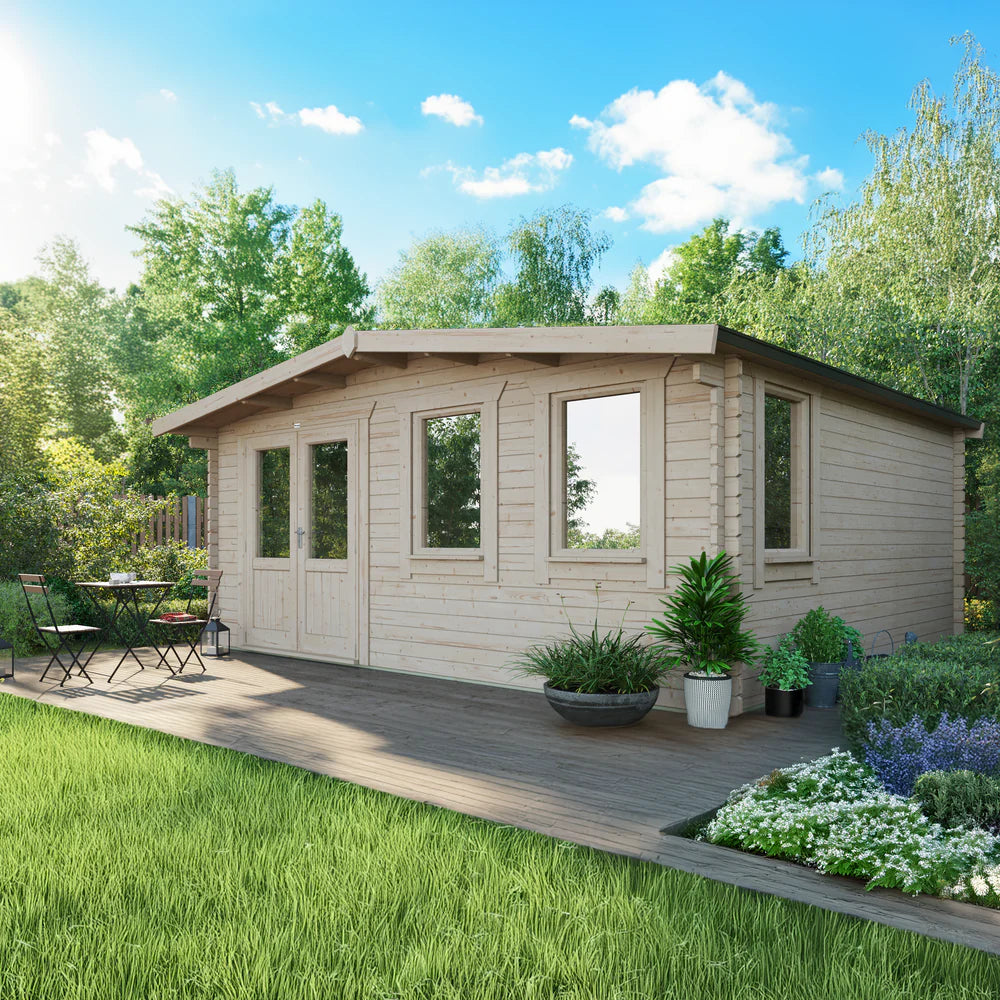 Chalet Classic Log Cabin – 44mm