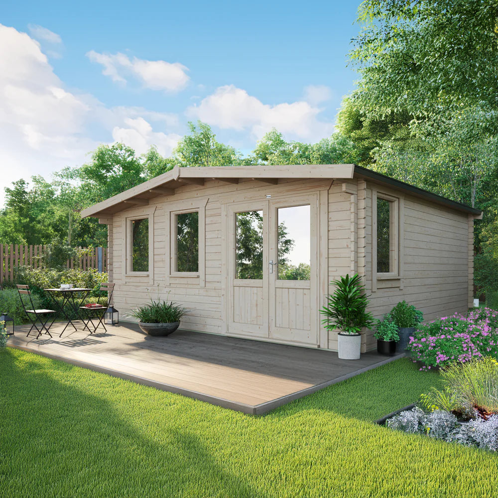 Chalet Classic Log Cabin – 44mm