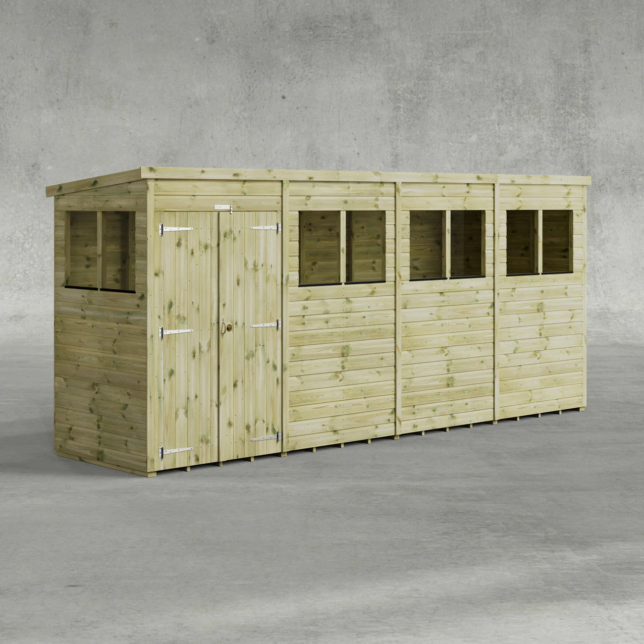 Power Premium Pent Sheds