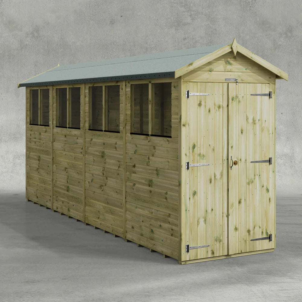 Premium Shiplap Apex Garden Shed