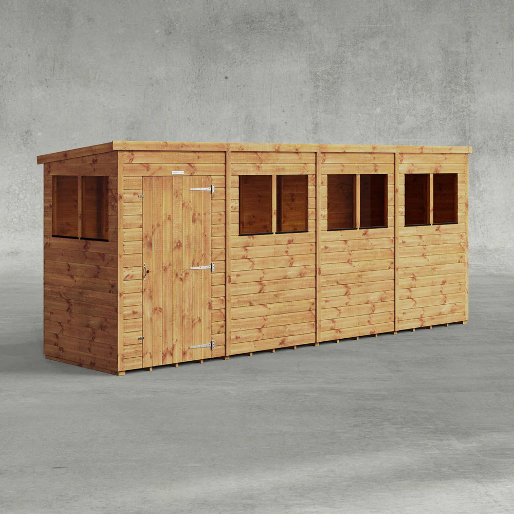 Shiplap Pent Garden Shed