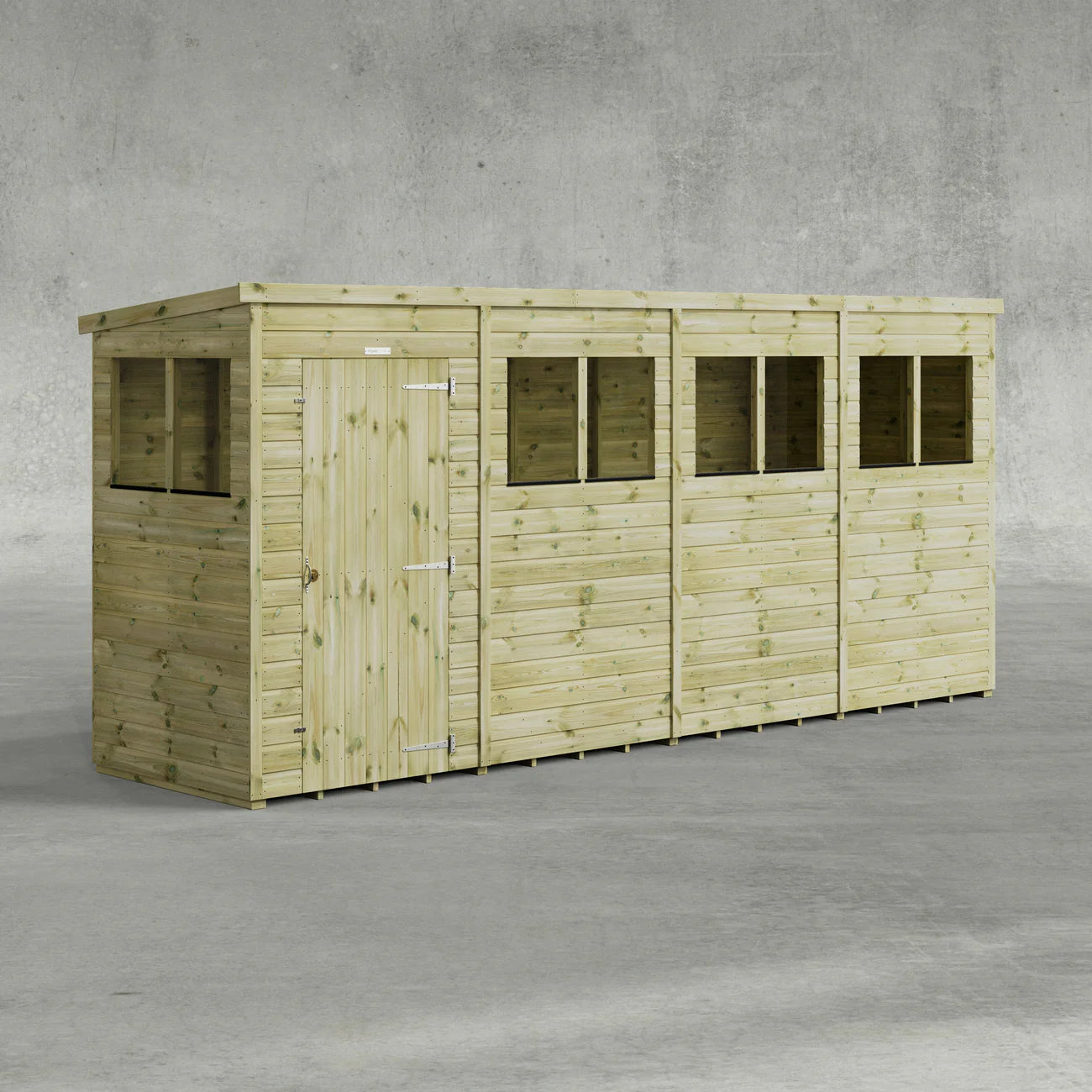 Power Premium Pent Sheds