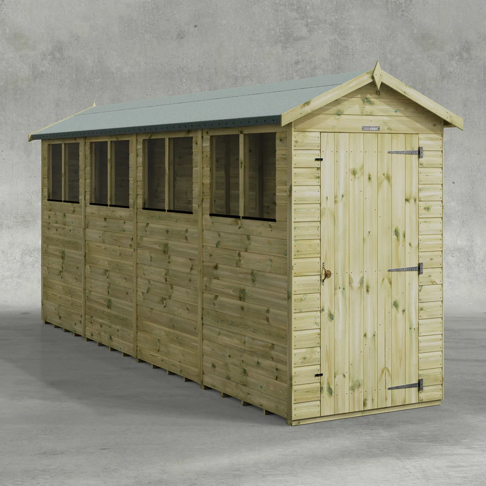 Premium Shiplap Apex Garden Shed