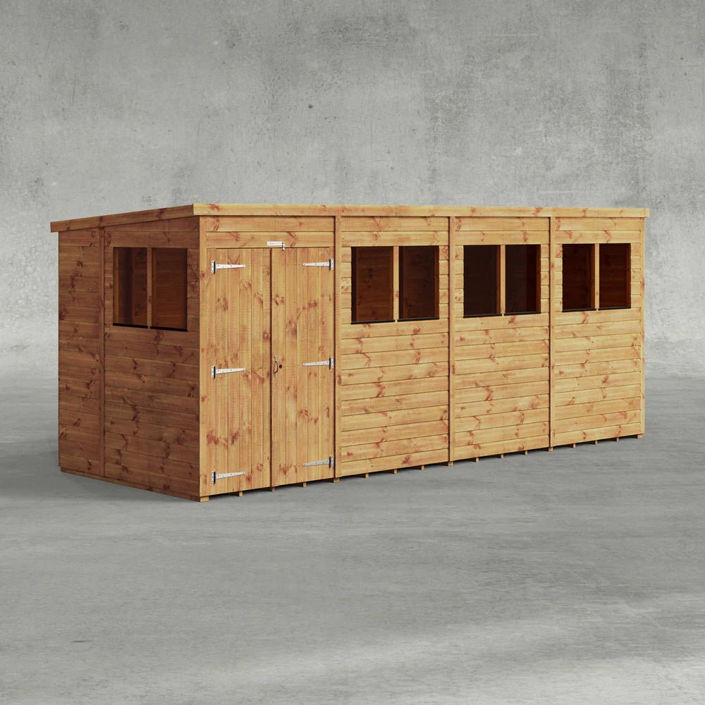 Shiplap Pent Garden Shed