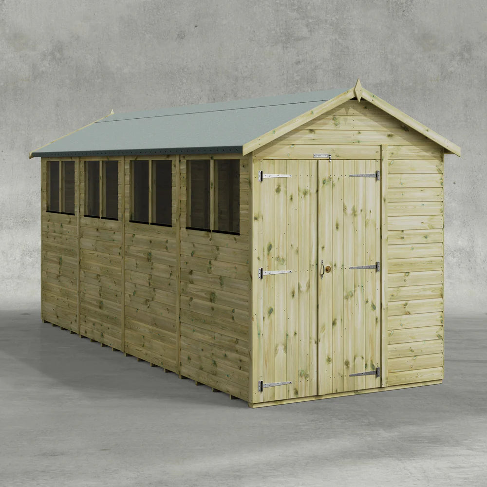 Premium Shiplap Apex Garden Shed