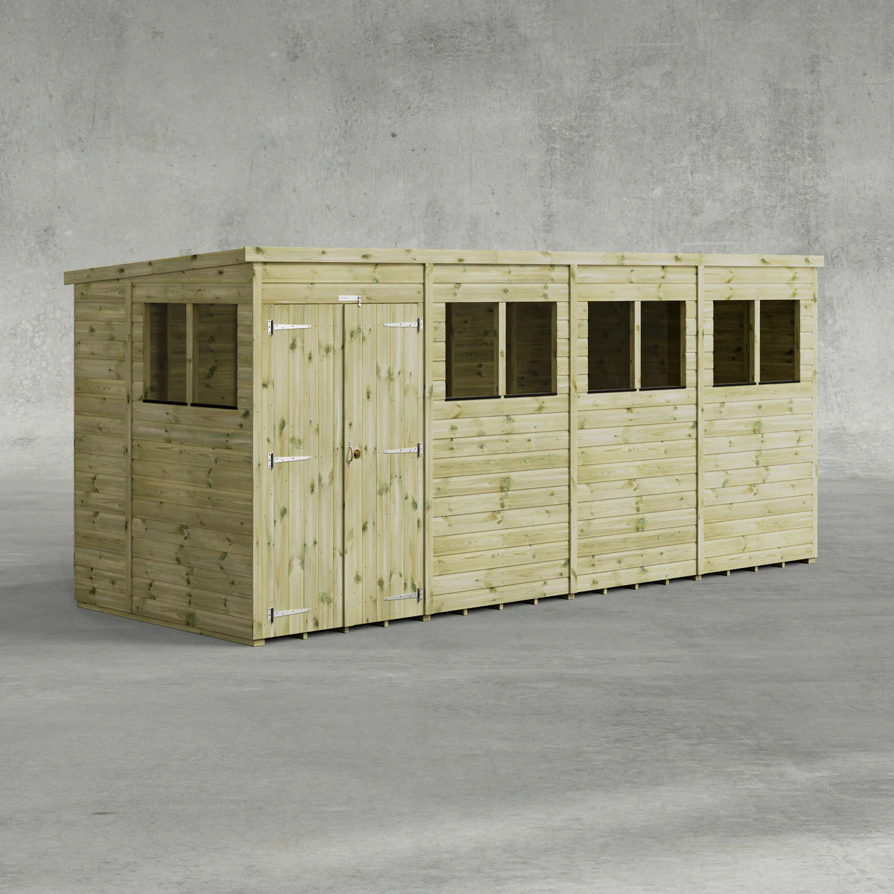 Power Premium Pent Sheds