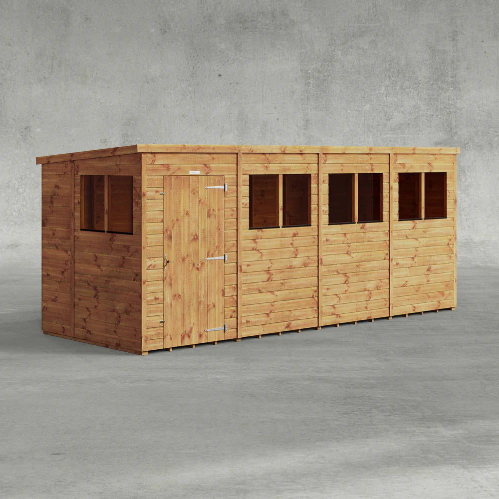 Shiplap Pent Garden Shed