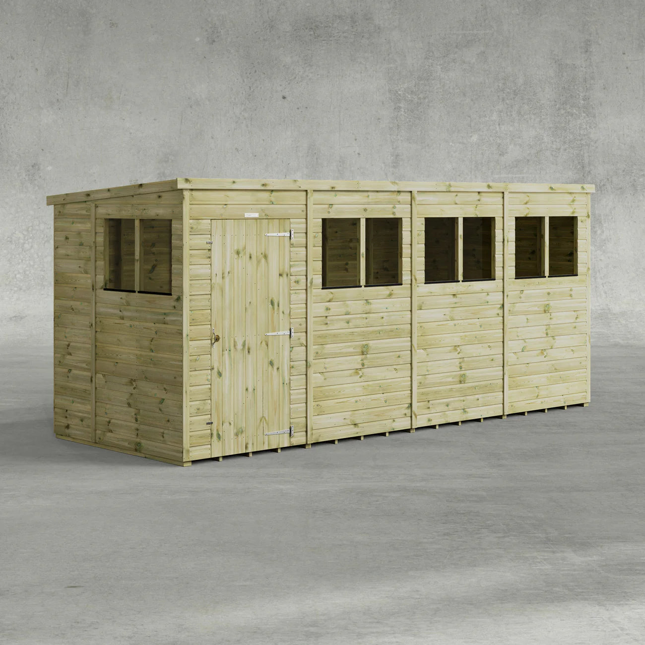 Power Premium Pent Sheds