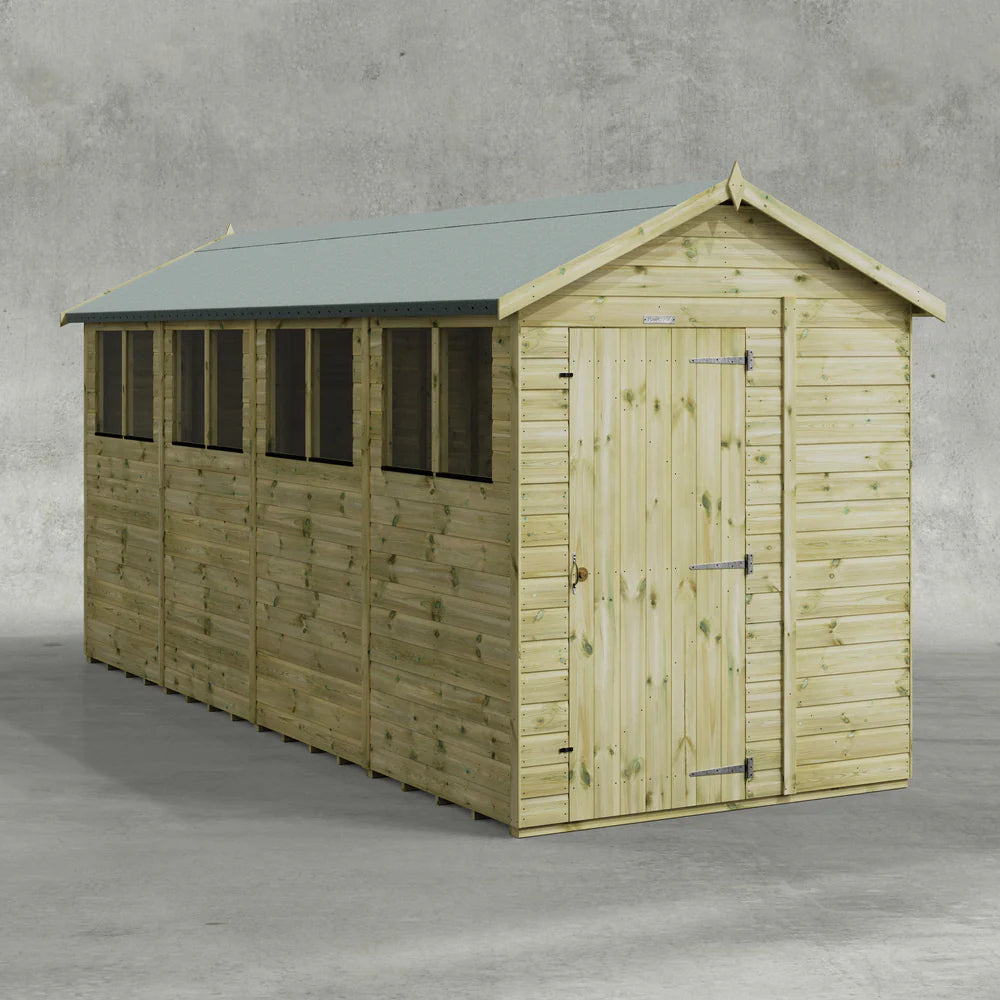 Premium Shiplap Apex Garden Shed