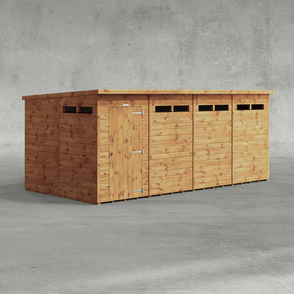 Pent Security Shed