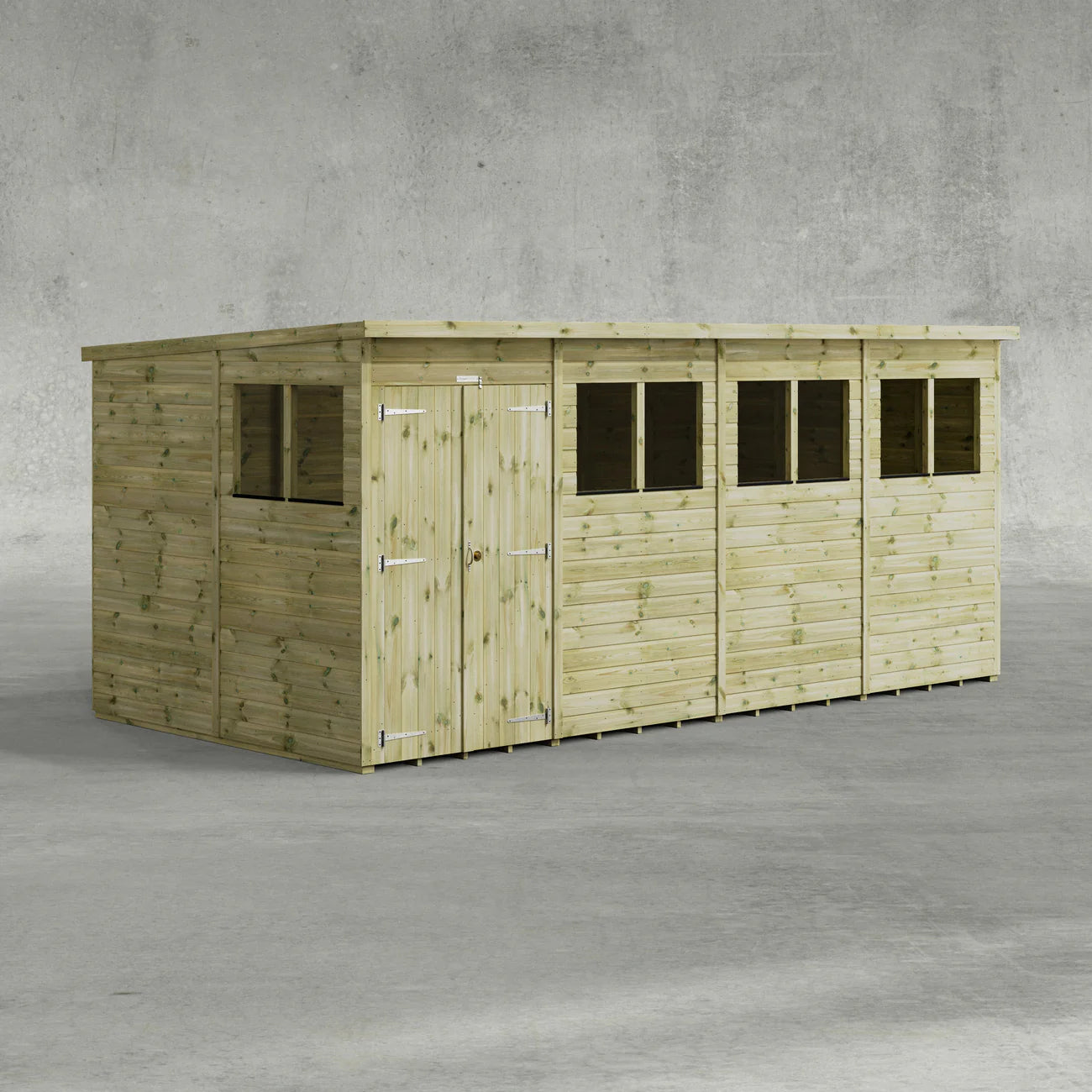 Power Premium Pent Sheds