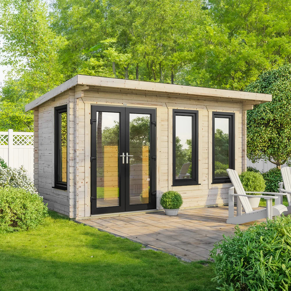 Power Pent Log Cabin - 44mm