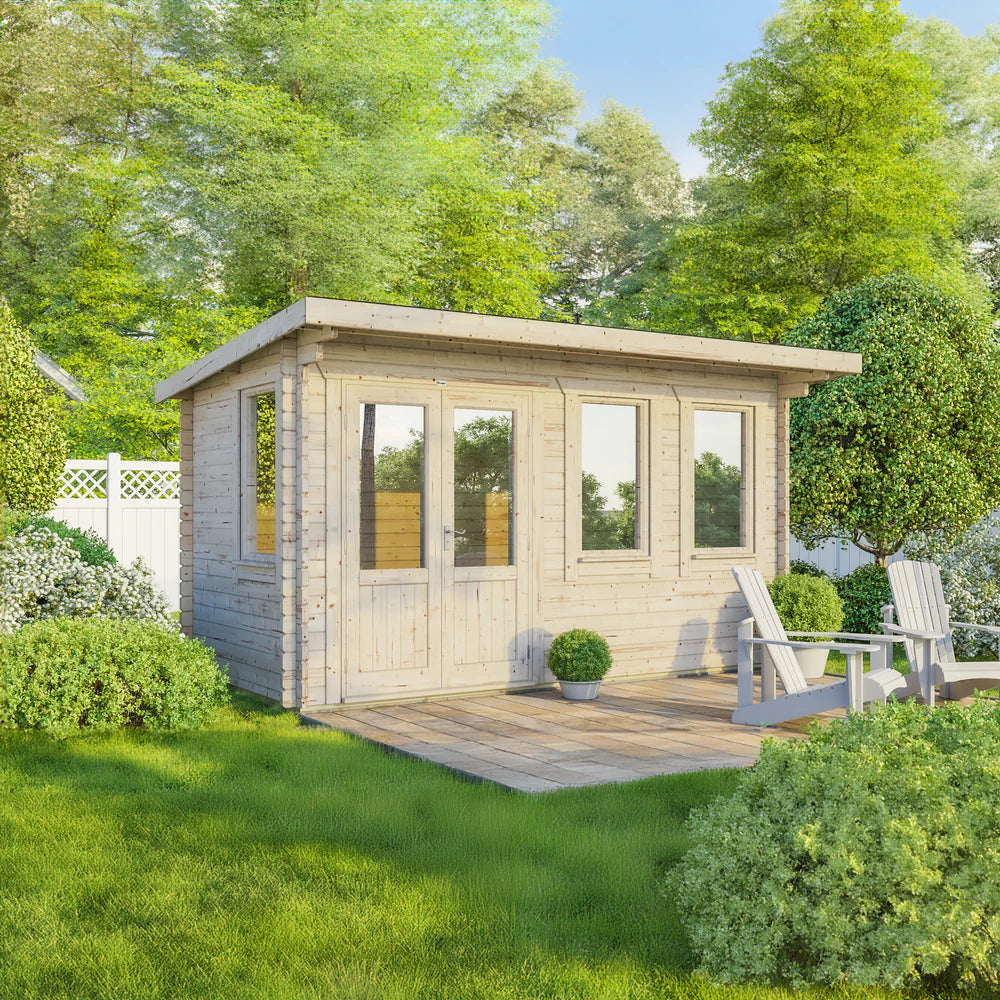 Power Pent Classic Log Cabin - 44mm