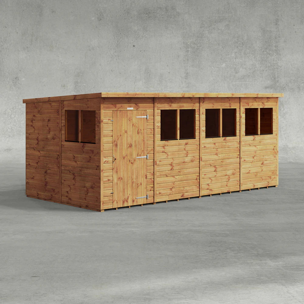 Shiplap Pent Garden Shed