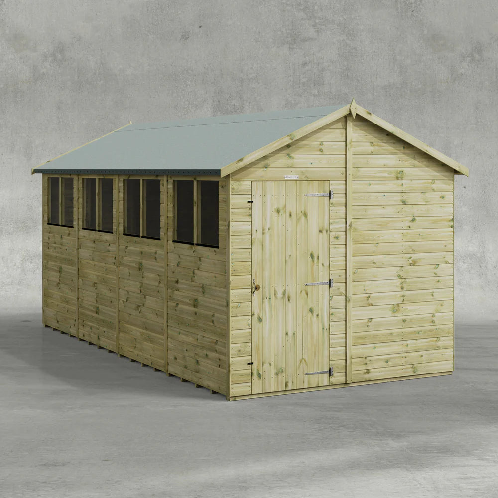 Premium Shiplap Apex Garden Shed