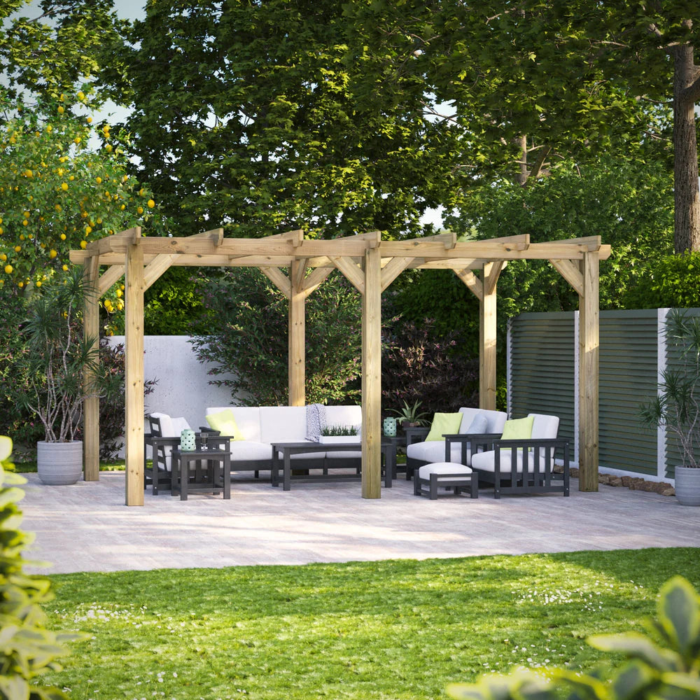 Wooden Garden Pergola