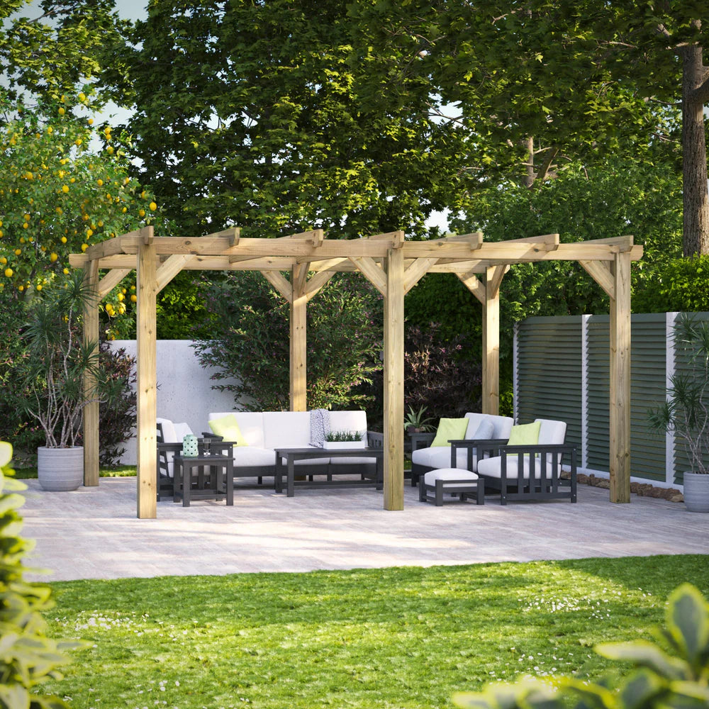 Wooden Garden Pergola