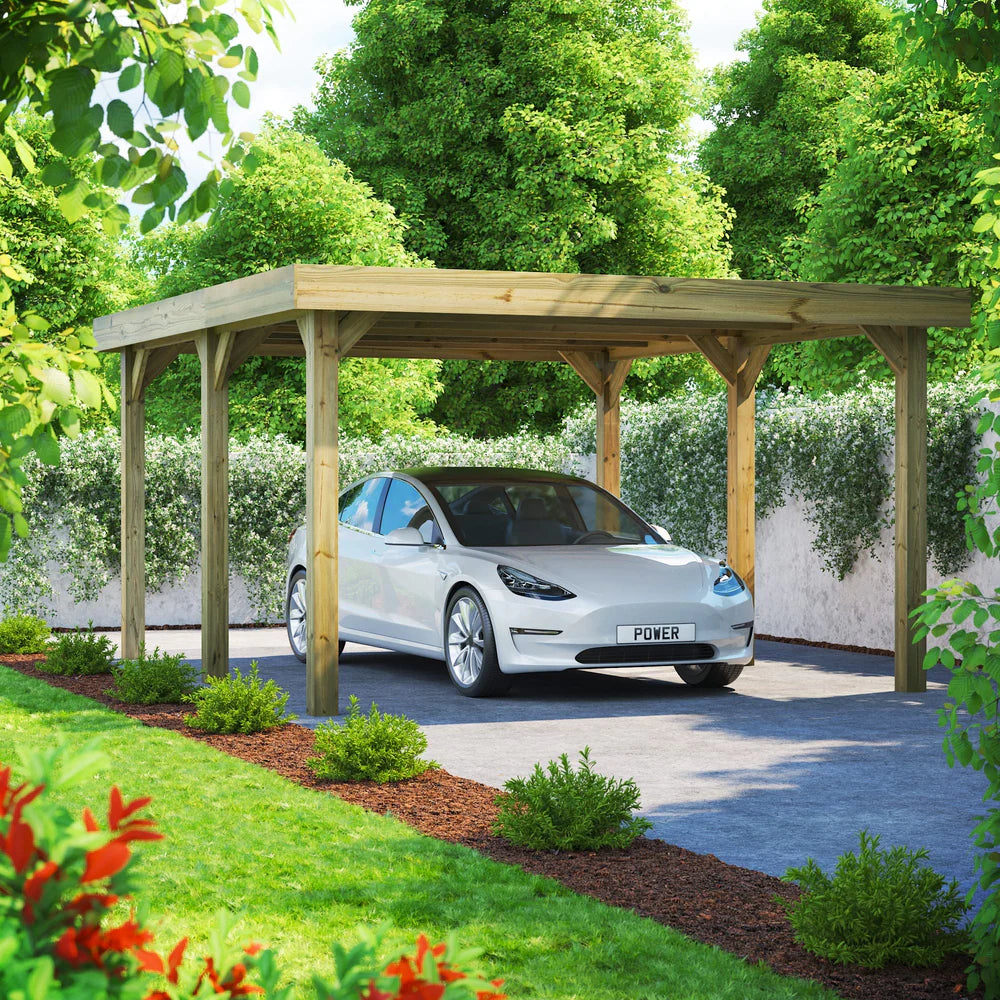 Flat Roof Garden Gazebo