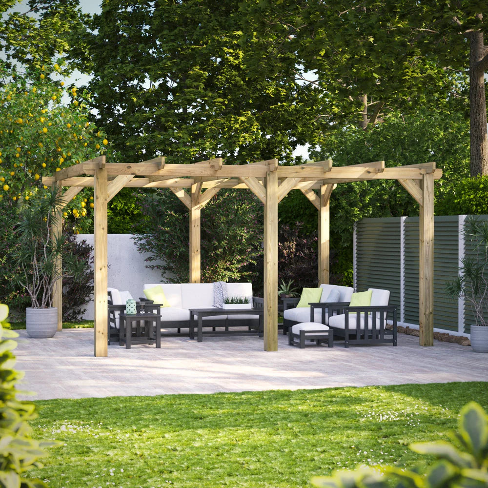 Wooden Garden Pergola