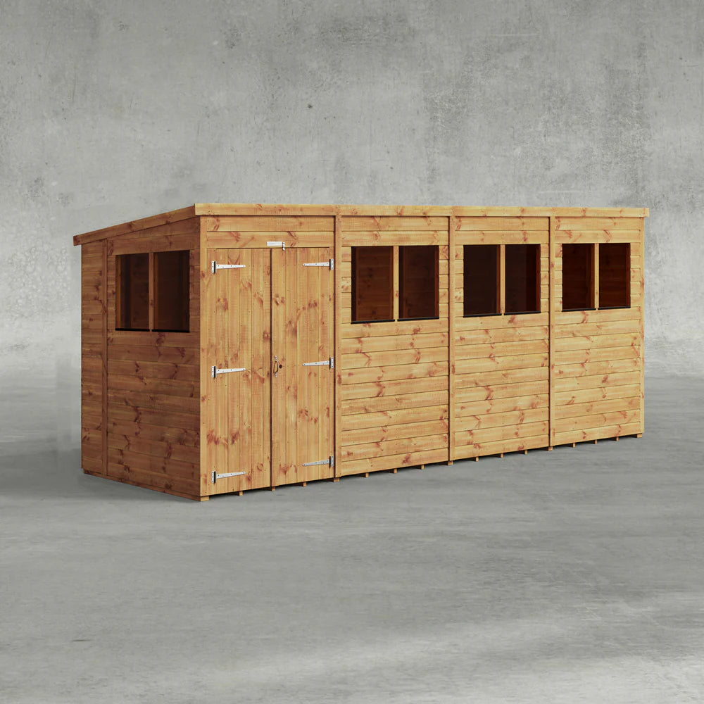 Shiplap Pent Garden Shed