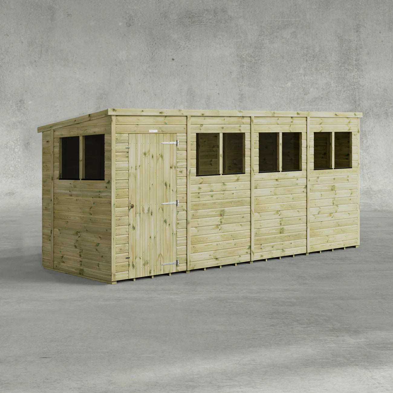 Power Premium Pent Sheds