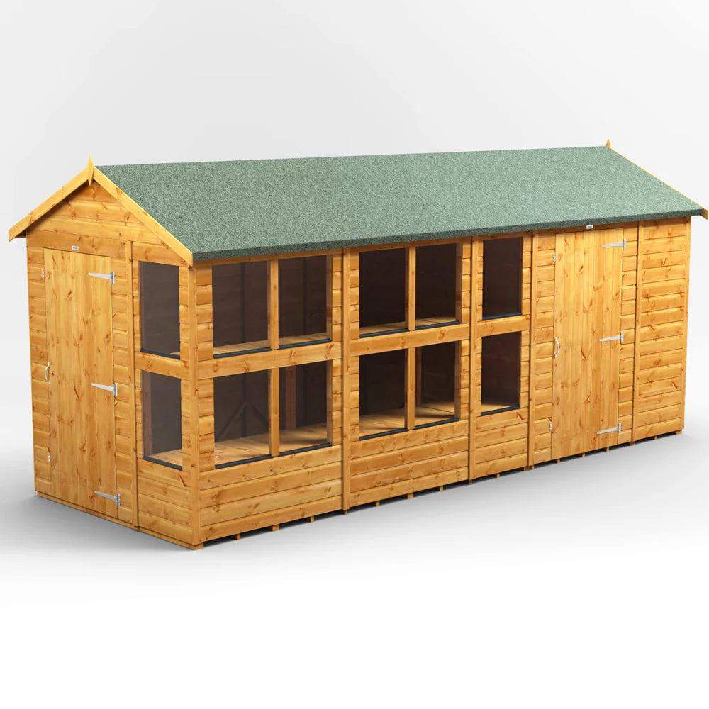 Power Apex Potting Shed Combi (includes Side Store)